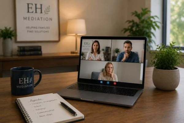 child access mediation Brent online meeting.