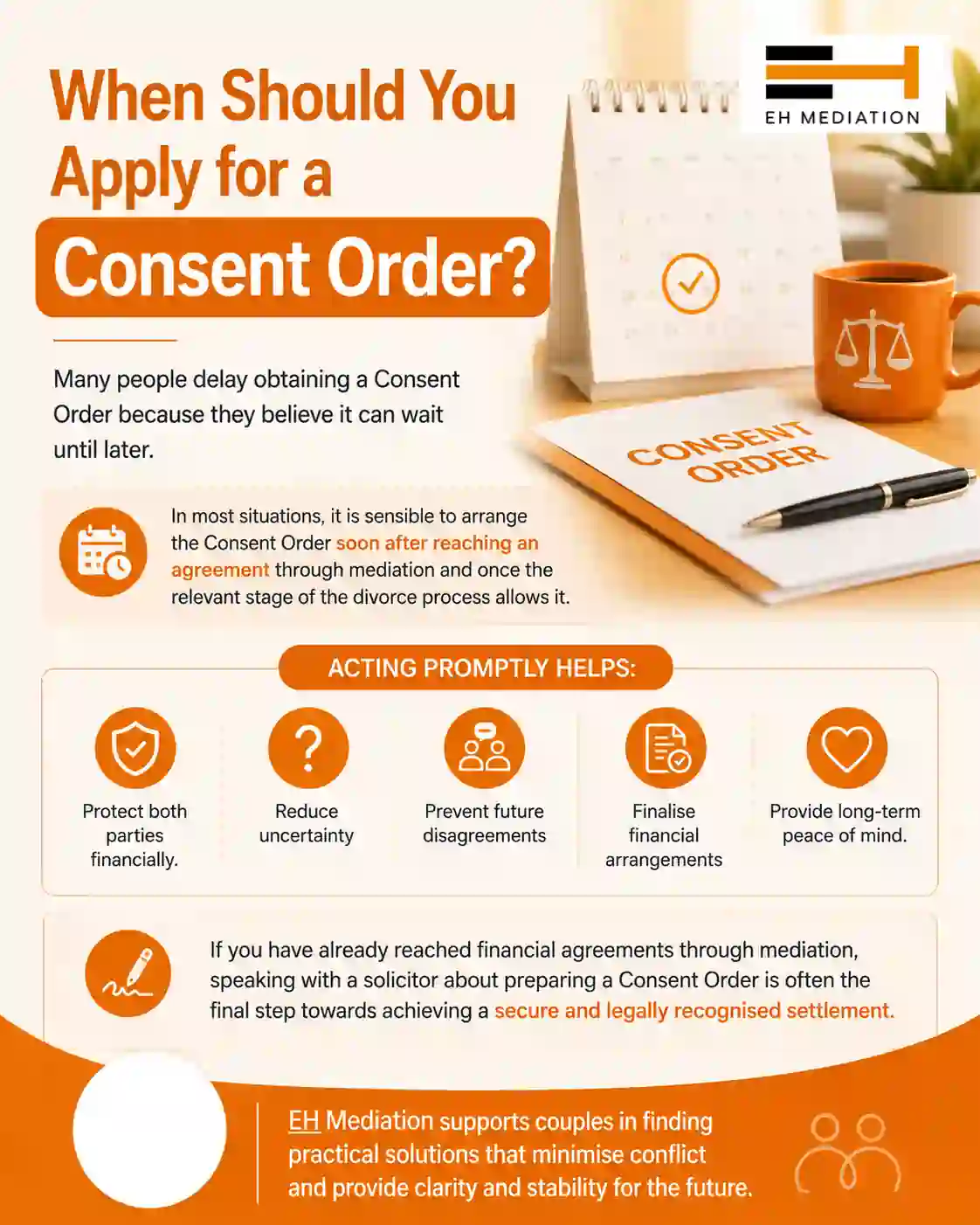 When Should You Apply for a Consent Order Brent?